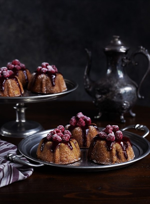 Chocolate and Guiness bundt cake with chocolate ganache