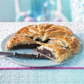 Chocolate and hazelnut pithivier