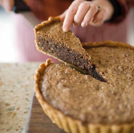Chocolate and hazelnut tart (Crostata di cioccolate e nocciole)