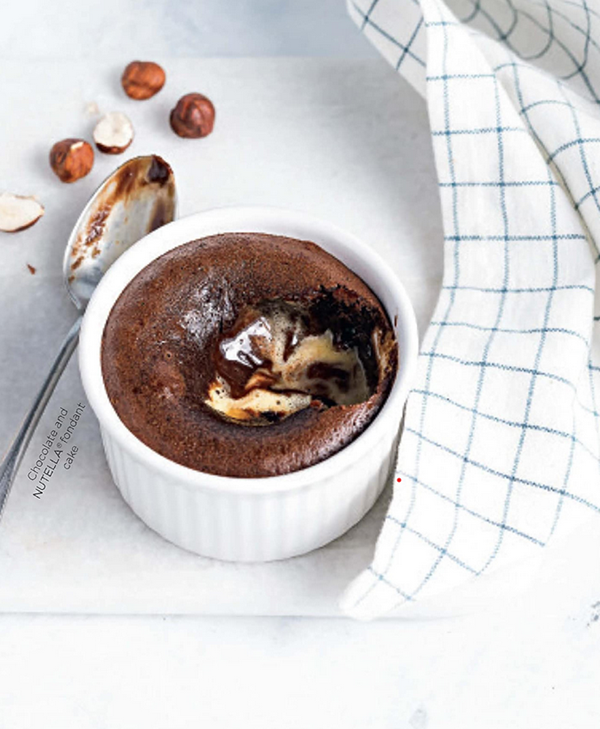 Chocolate and Nutella fondants