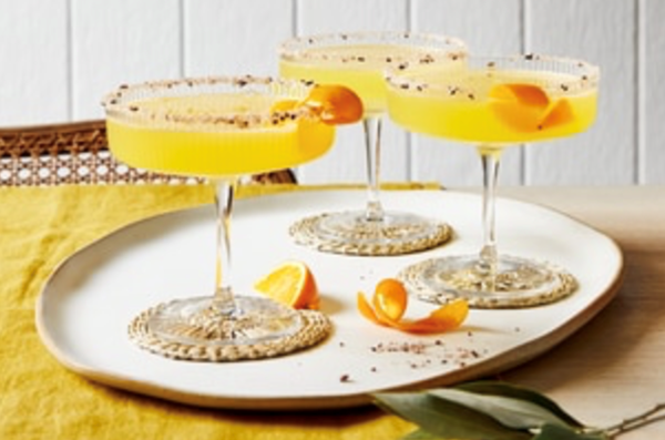 Chocolate and orange margarita