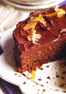 Chocolate and orange spice cake