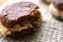 Chocolate and peanut butter ice cream cookies