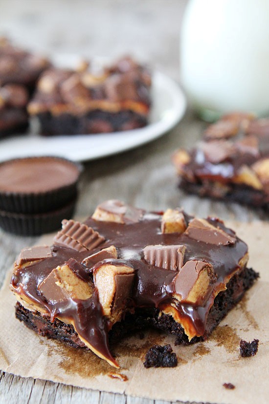 Chocolate and peanut butter lover’s brownies 