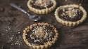 Chocolate and peanut ganache tartelette