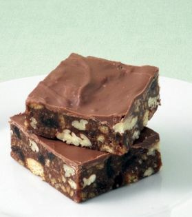 Chocolate and pecan tiffin