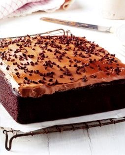 Chocolate and polenta cake