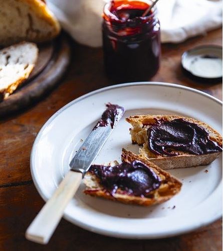 Chocolate and raspberry jam
