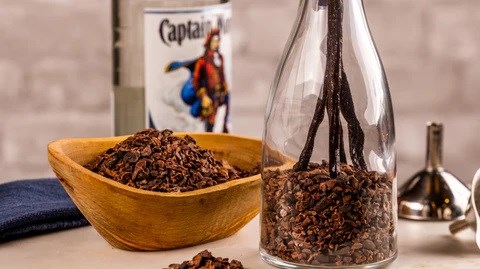 Chocolate and vanilla extract