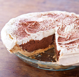 Chocolate angel pie