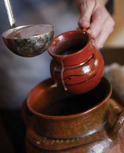 Chocolate atole (Champurrado)