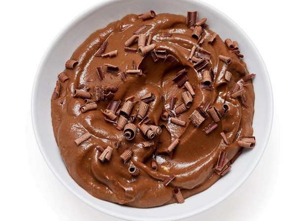 Chocolate-avocado pudding