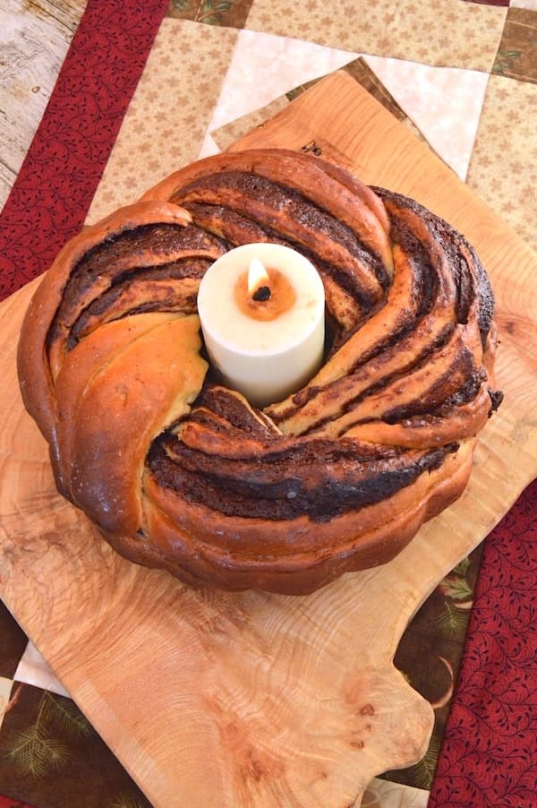 Chocolate babka bundt