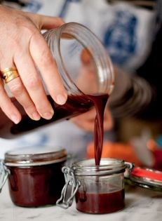 Chocolate balsamic glaze