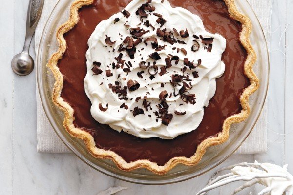Chocolate banana cream pie