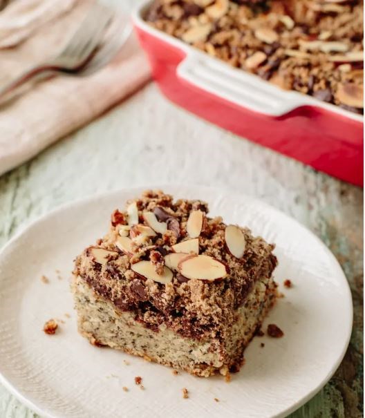 Chocolate banana crumb cake