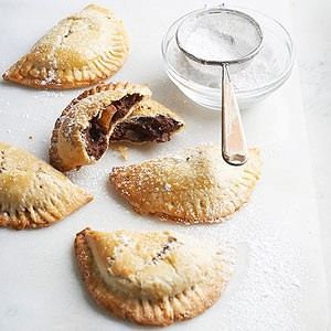 Chocolate-banana empanadas