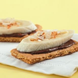 Chocolate-banana grahams