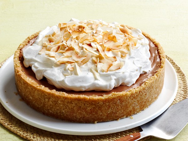 Chocolate-banana ice cream pie