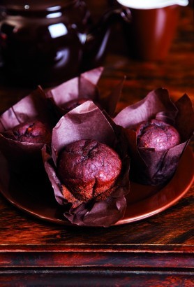Chocolate banana muffins