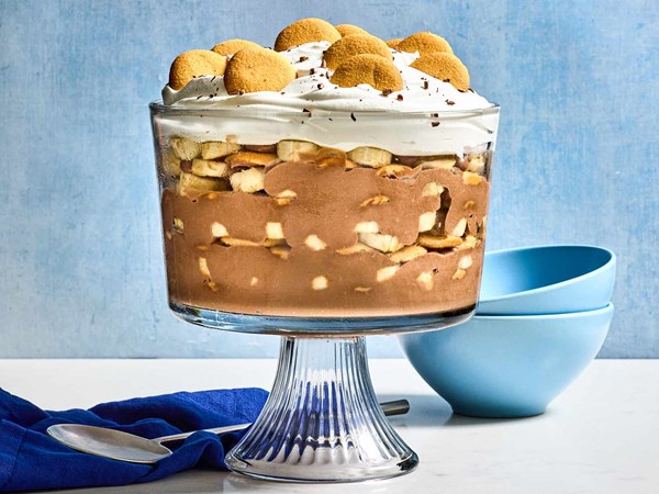 Chocolate banana pudding