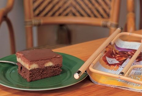Chocolate-banana slices (Schokolade-bananenschnitten)