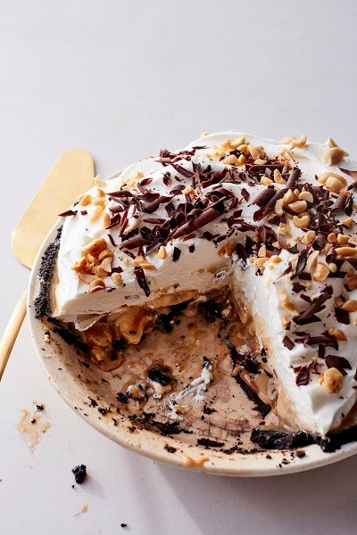 Chocolate banoffee pie