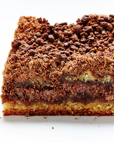 Chocolate bar coffee cake