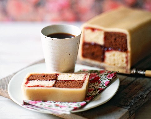 Chocolate Battenberg