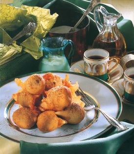 Chocolate beignets