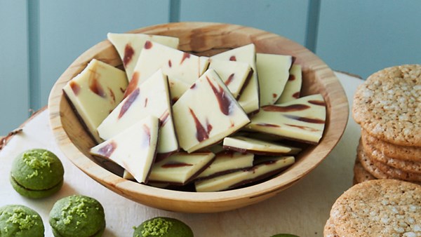 Chocolate birch bark