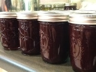 Chocolate blackberry sauce
