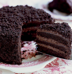 Chocolate blackout cake