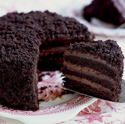 Chocolate blackout cake