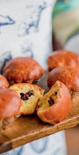 Chocolate brioche