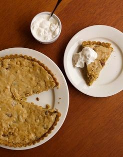 Chocolate-brown butter tart
