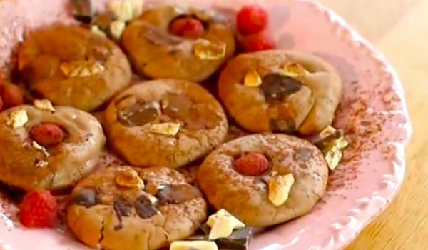 Chocolate brownie biscuits