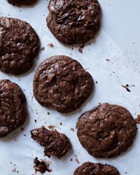 Chocolate brownie cookies