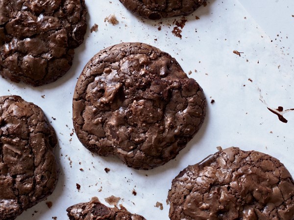 Chocolate brownie cookies [Belinda Leong]