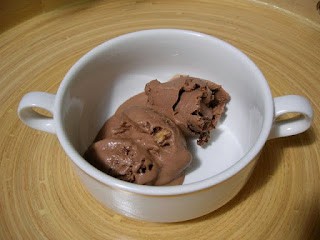 Chocolate brownie ice cream