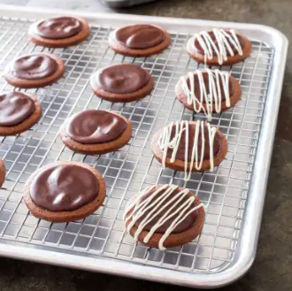 Chocolate butter cookies