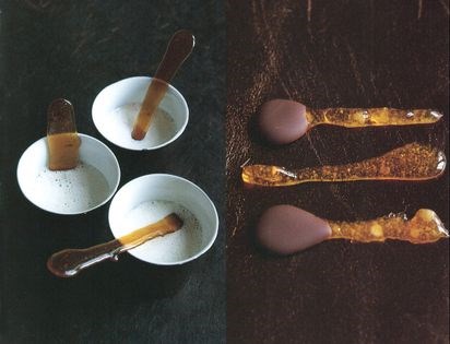Chocolate butterscotch truffles
