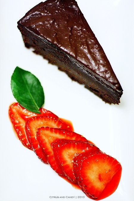 Chocolate cake: no-name-and-all-attitude
