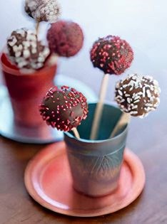 Chocolate cake pops