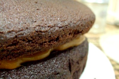 Chocolate cake with a Zumbo salted caramel twist
