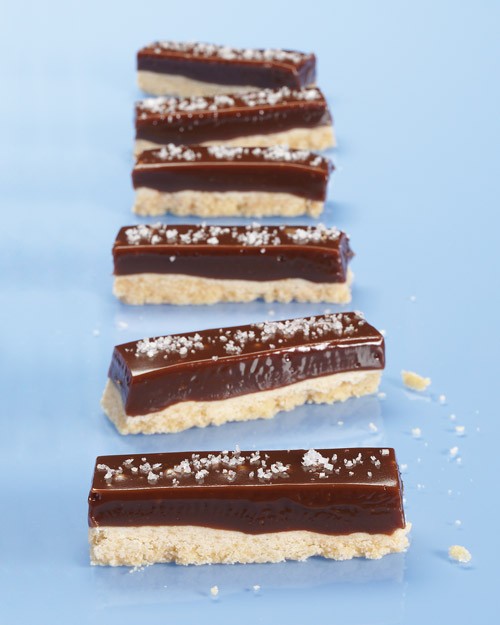Chocolate-caramel cookie bars