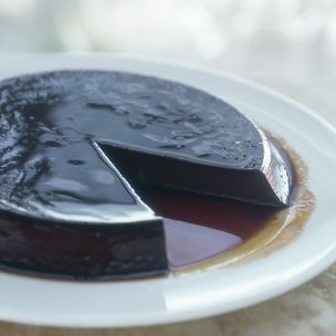 Chocolate-caramel custard