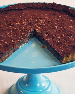 Chocolate-caramel pie