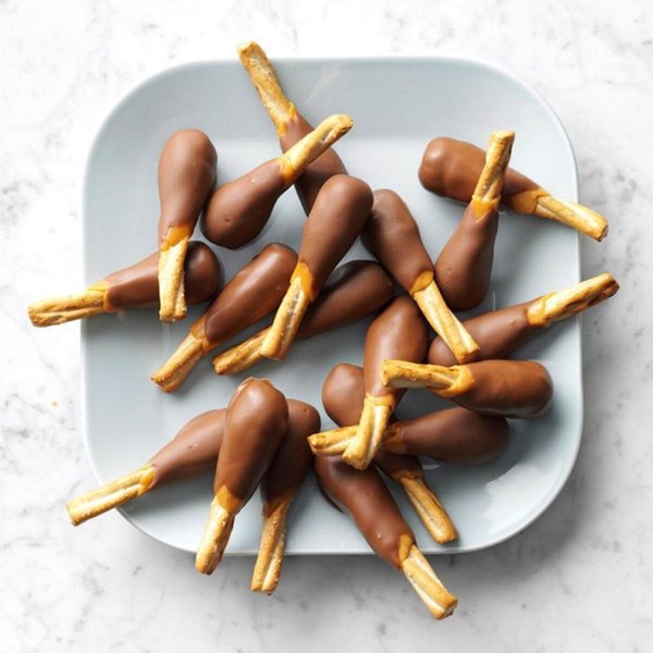Chocolate caramel turkey legs
