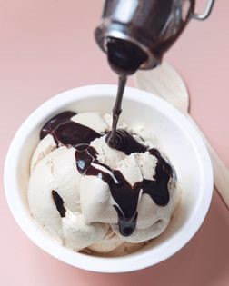 Chocolate cardamom sauce